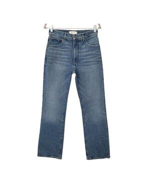 Madewell Relaxed Bootcut Jeans Womens Size 26 Concho Wash Comfort Stretch
